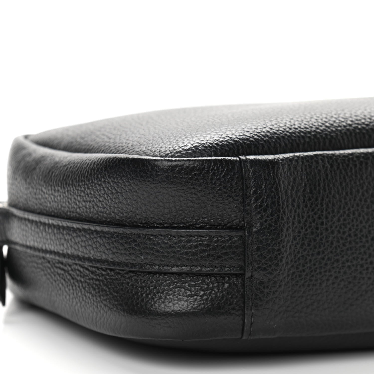 Balenciaga Calfskin Logo M Everyday Camera Bag Black 9 of 10