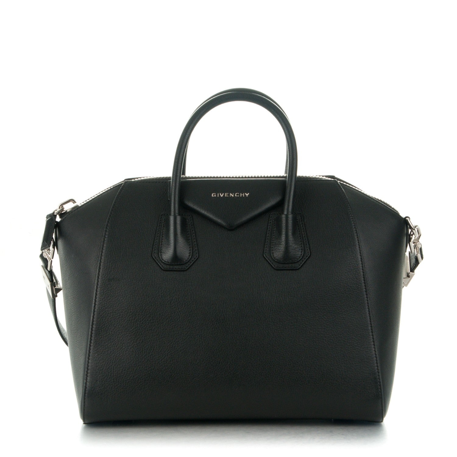 Givenchy Sugar Goatskin Medium Antigona Black 1 of 7