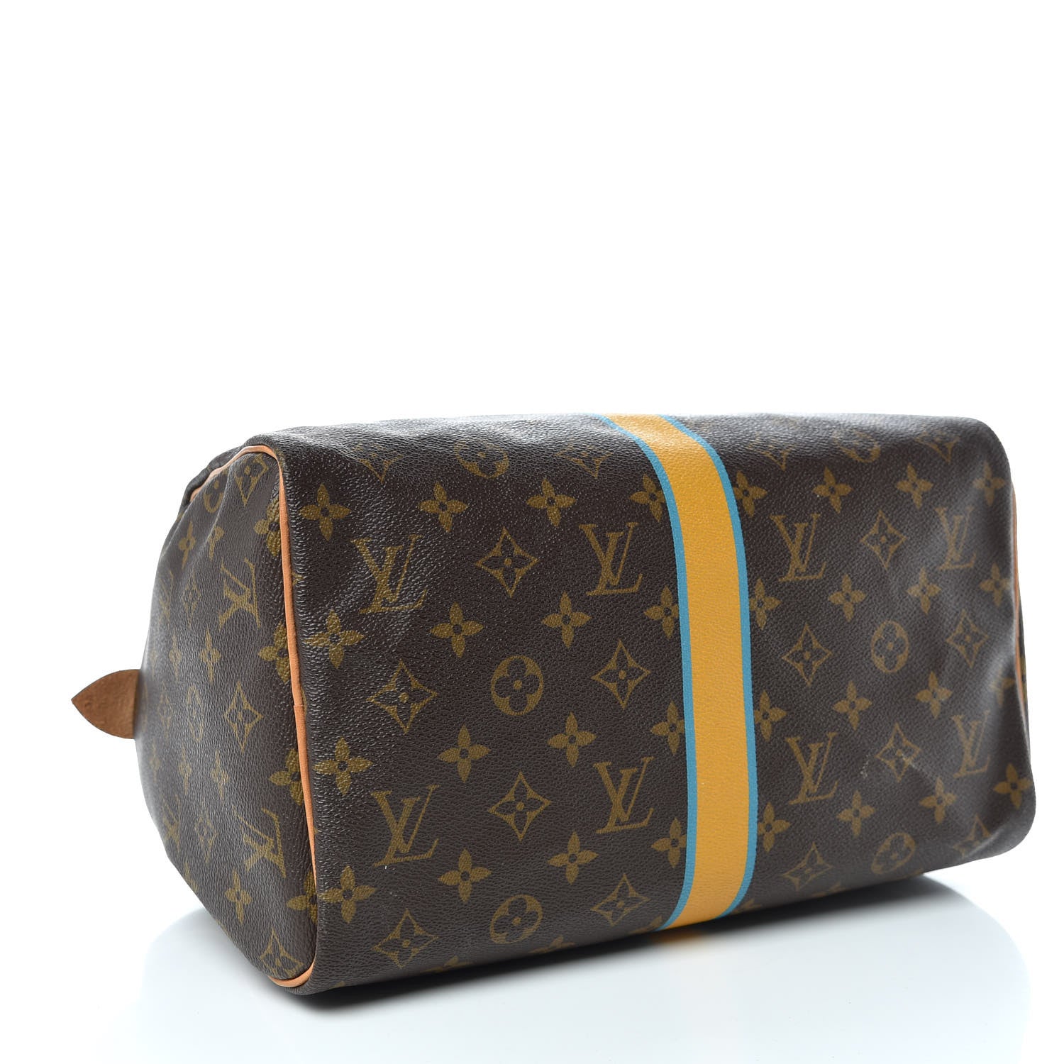 Louis Vuitton Monogram My LV Heritage Speedy 30 Yellow Blue Clair 4 of 11