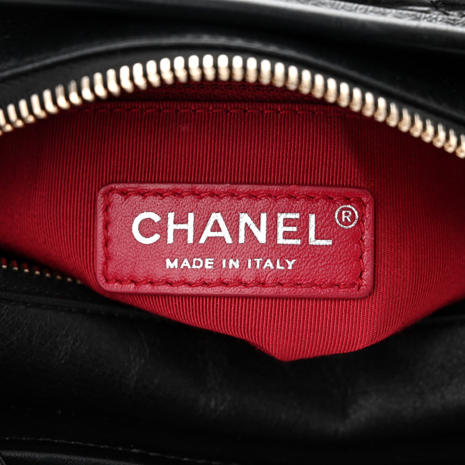 Chanel Aged Calfskin Quilted Small Gabrielle Hobo Black 6 of 12