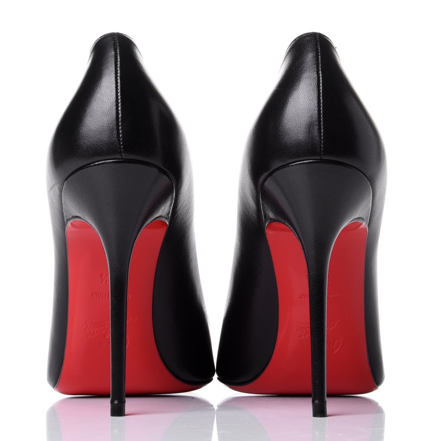 Christian Louboutin Nappa Decollete 554 100 Pumps 39.5 Black 6 of 10