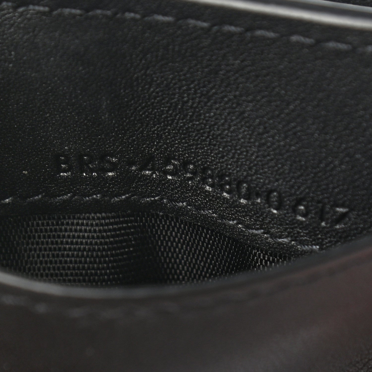 Saint Laurent Smooth Calfskin Monogram Tiny Line Wallet Black 7 of 9