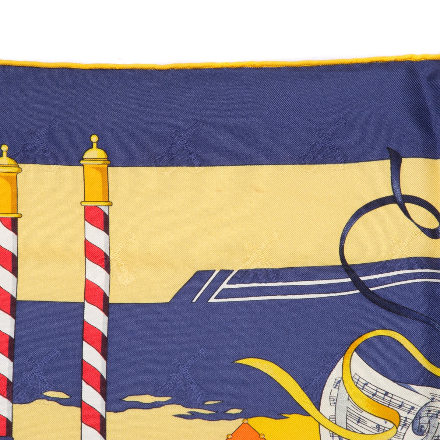 Silk Le Carnaval de Venise Scarf 90
