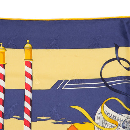 Hermes Silk Le Carnaval de Venise Scarf 90 16 of 16