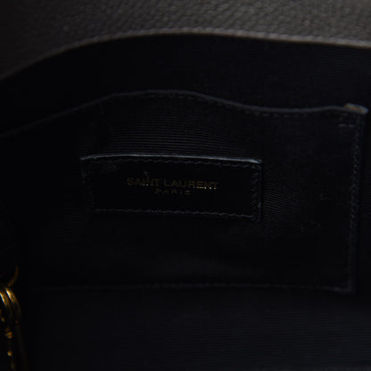 Saint Laurent Grained Calfskin Nano Sac De Jour Coal 6 of 12
