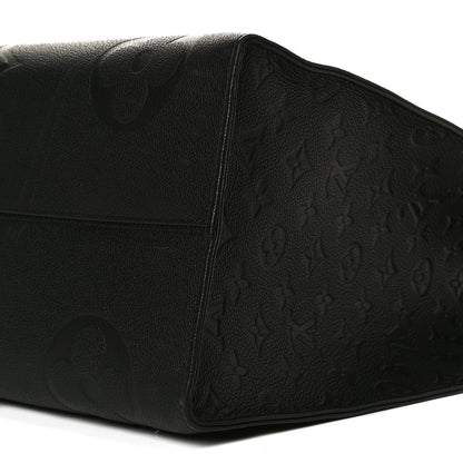 Louis Vuitton Empreinte Monogram Giant Onthego GM Black 10 of 11