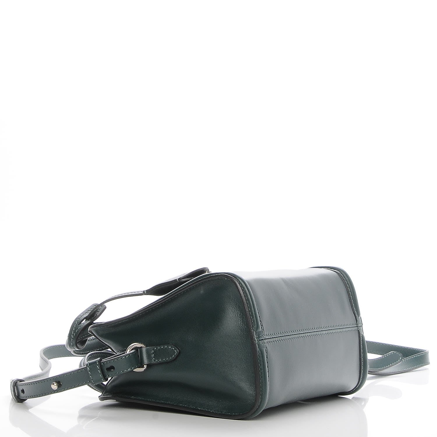 Alexander McQueen Calfskin Mini Padlock Dark Green Bottle 4 of 8