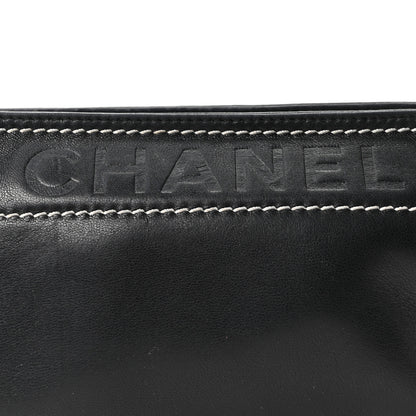 Chanel Lambskin Lax Pochette Black 8 of 10