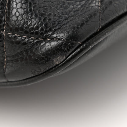 Chanel Caviar Quilted Medallion Tote Black 12 of 14