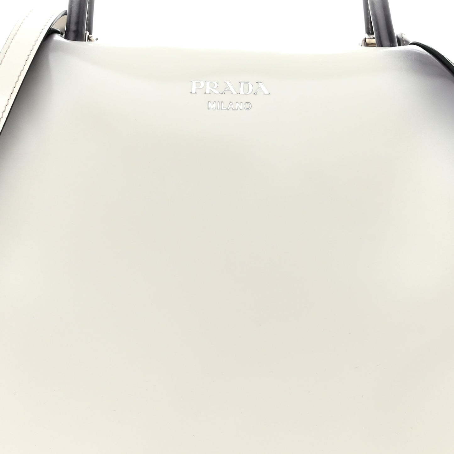 Spazzolato Large Supernova Handbag White Sfumato