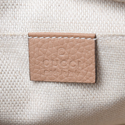 Gucci Pebbled Calfskin Small Soho Disco Bag Rose Beige 6 of 16