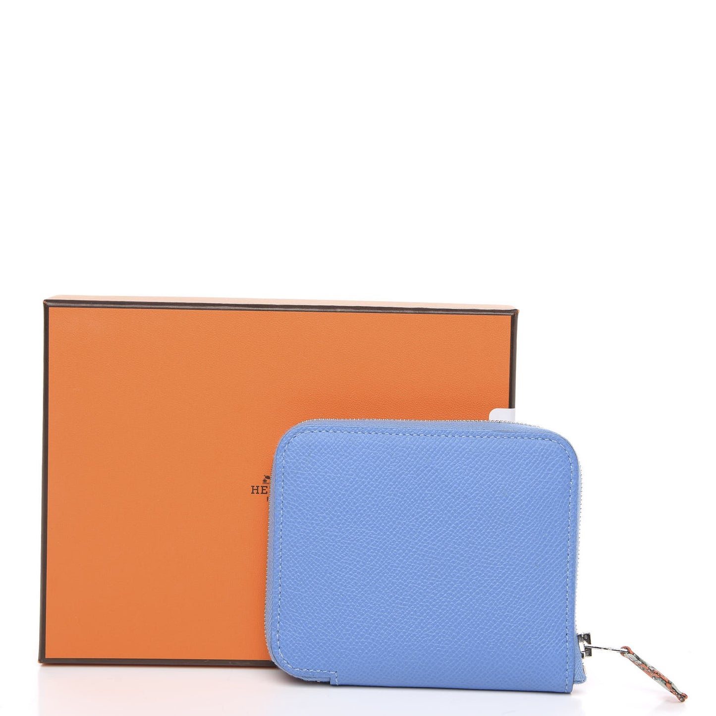 Epsom Silk'In Compact Wallet Bleu Paradis