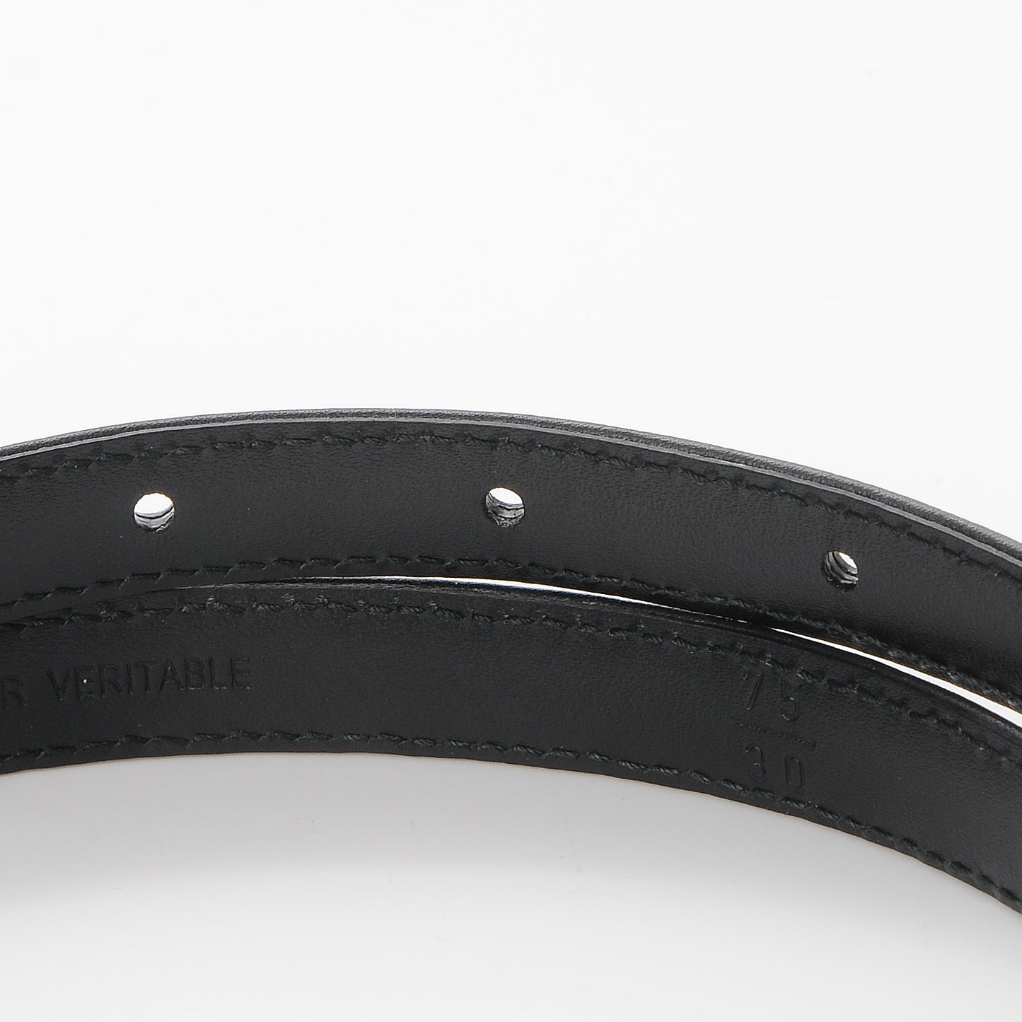 Lambskin Quilted CC Belt 75 30 Black