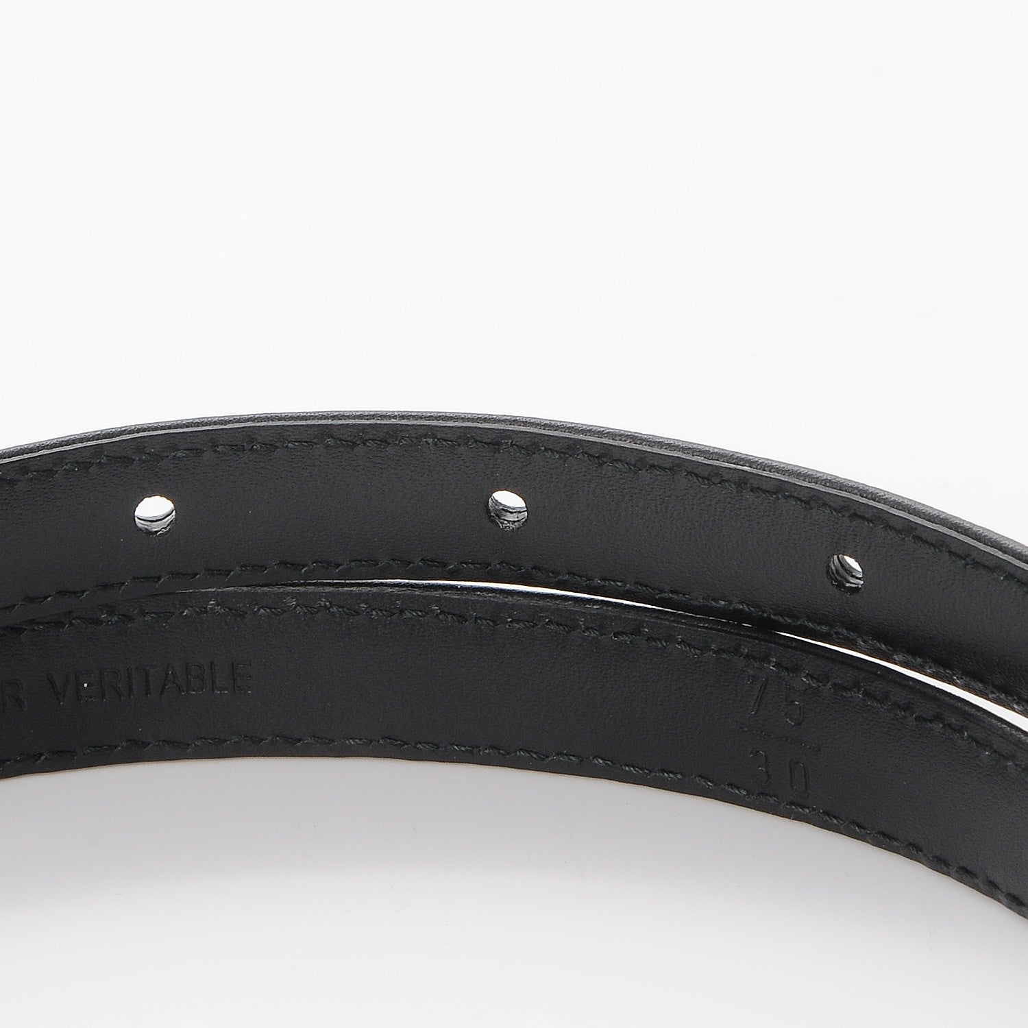 Chanel Lambskin Quilted CC Belt 75 30 Black 5 of 8