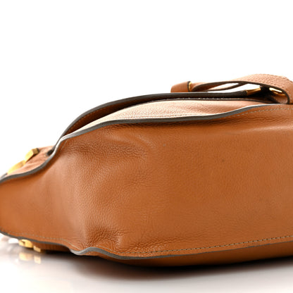 Chloe Calfskin Medium Marcie Satchel Tan 9 of 19