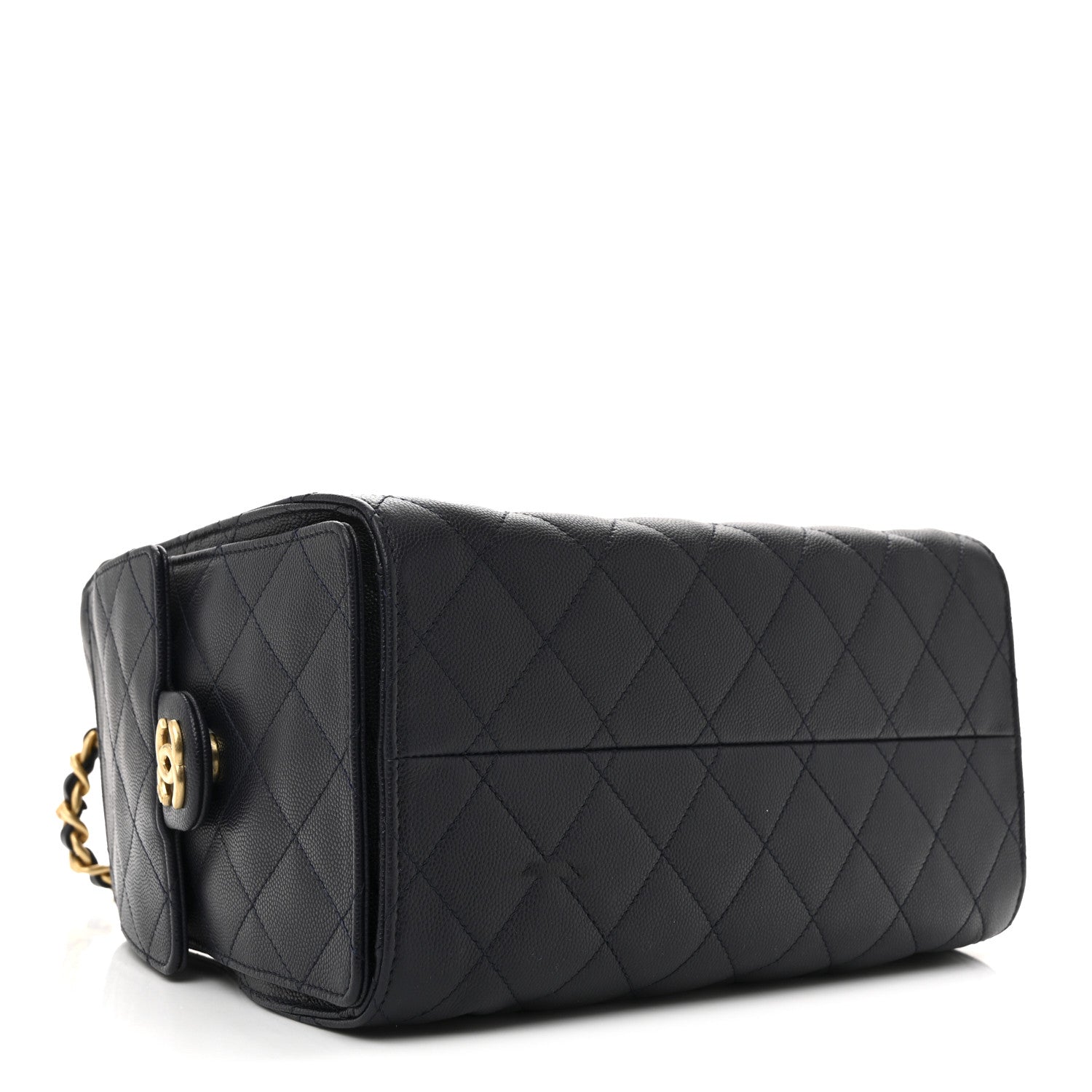 Chanel Caviar Quilted Small Chanel 25 Handbag Dark Navy 4 of 11