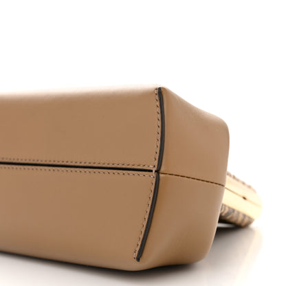Fendi Shiny Nappa Snakeskin Small Fendi First Sand Make Up 10 of 13