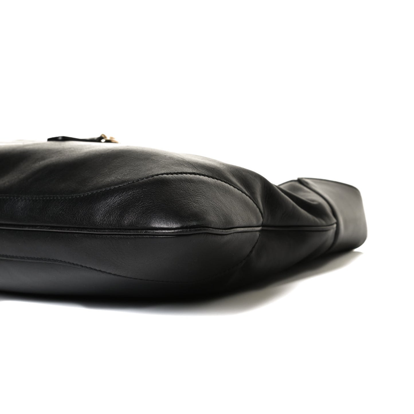 Calfskin Medium Jackie O Bouvier Hobo Black