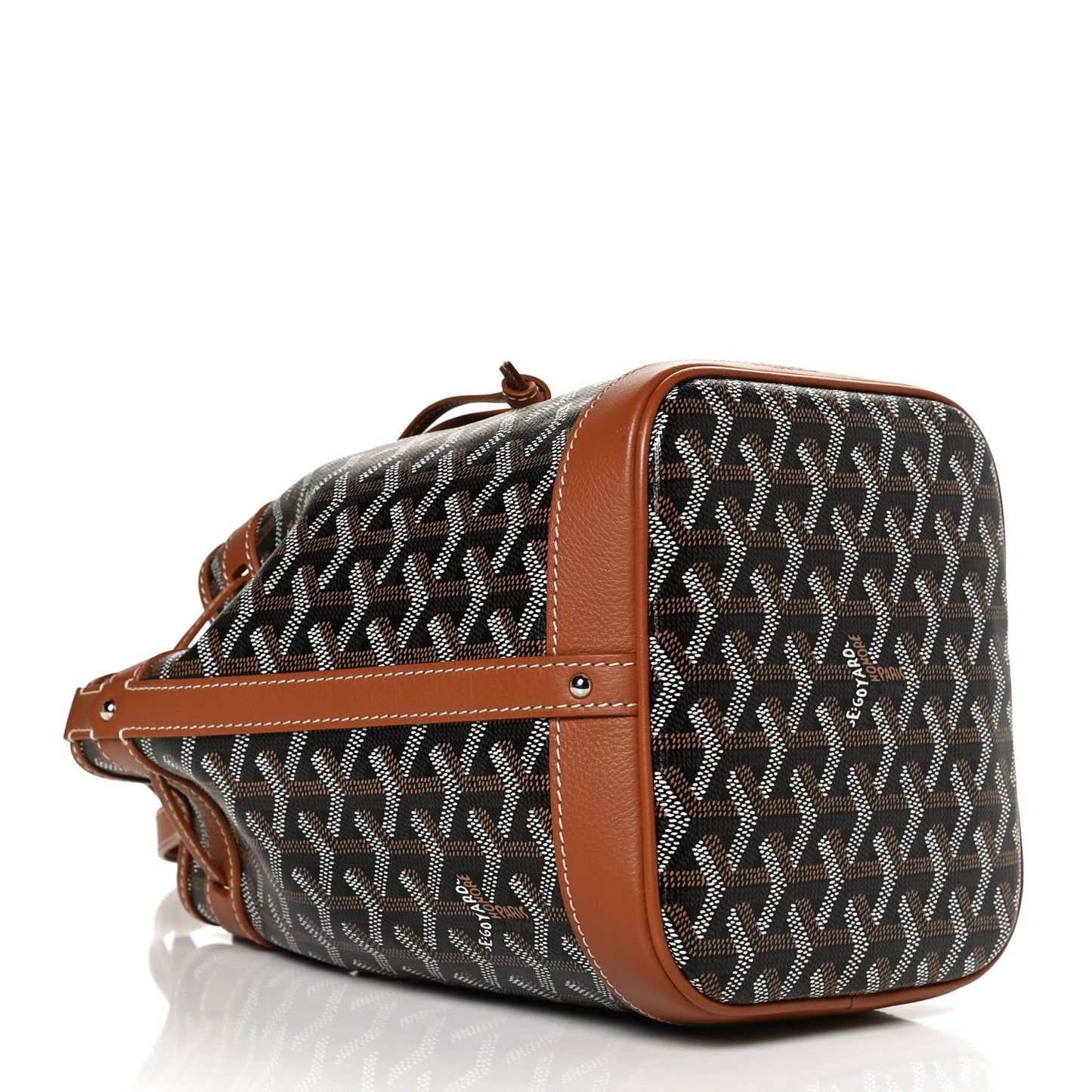 Goyardine Petit Flot Bucket Bag PM Black Gold