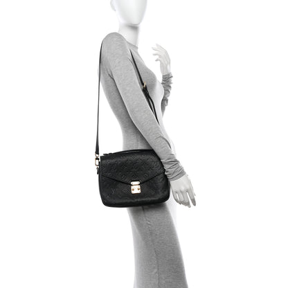 Louis Vuitton Empreinte Pochette Metis Black 2 of 11