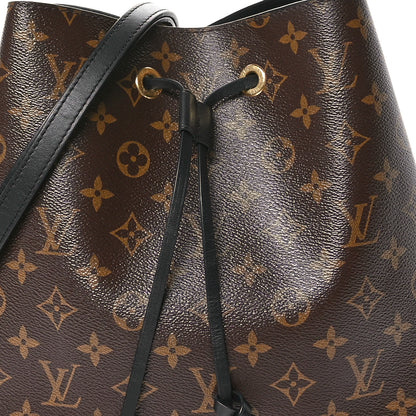 Louis Vuitton Monogram Neonoe MM Black 6 of 8
