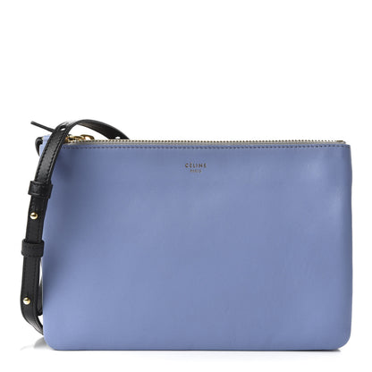 Celine Lambskin Small Multicolor Trio Crossbody Bag Porcelain 1 of 10