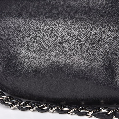 Chanel Caviar Half Moon Large Flap Black 15 of 15