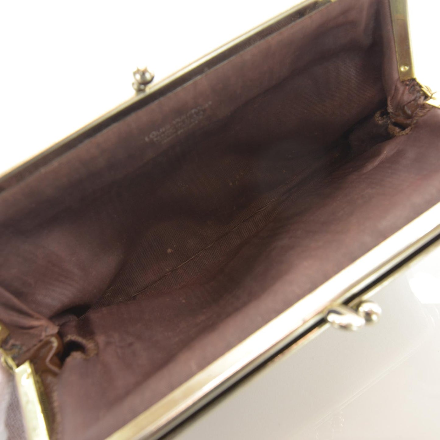 Monogram Kisslock Coin Purse