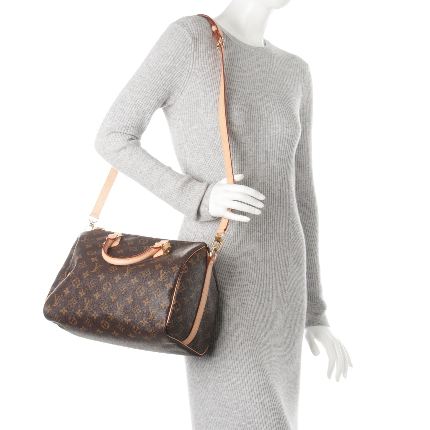 Louis Vuitton Monogram Speedy Bandouliere 30 2 of 8