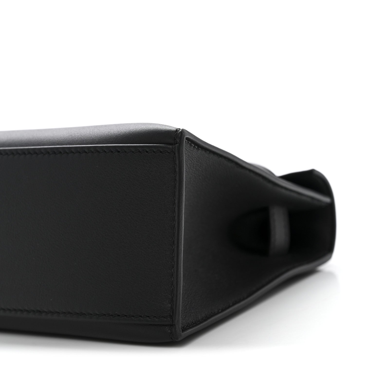 Hermes Swift Kelly Pochette Clutch Black 10 of 11