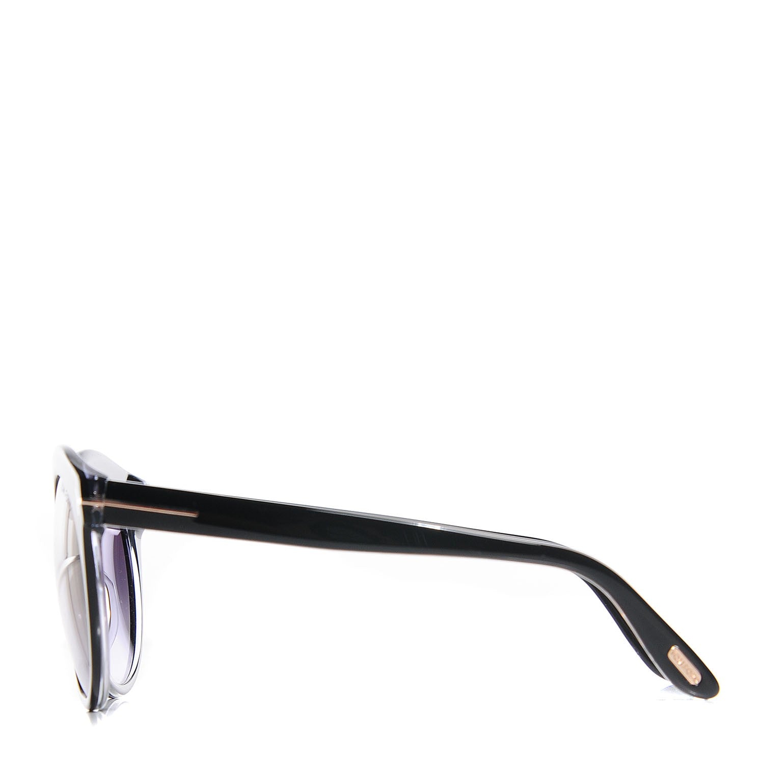 Tom Ford Monica Round Sunglasses TF429 Black 2 of 7