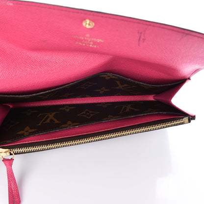 Louis Vuitton Monogram Emilie Wallet Hot Pink 5 of 7