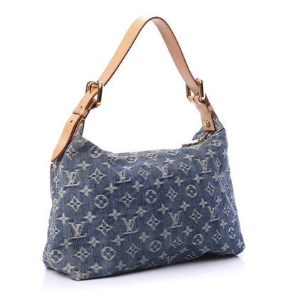Louis Vuitton Denim Baggy PM Blue 3 of 12