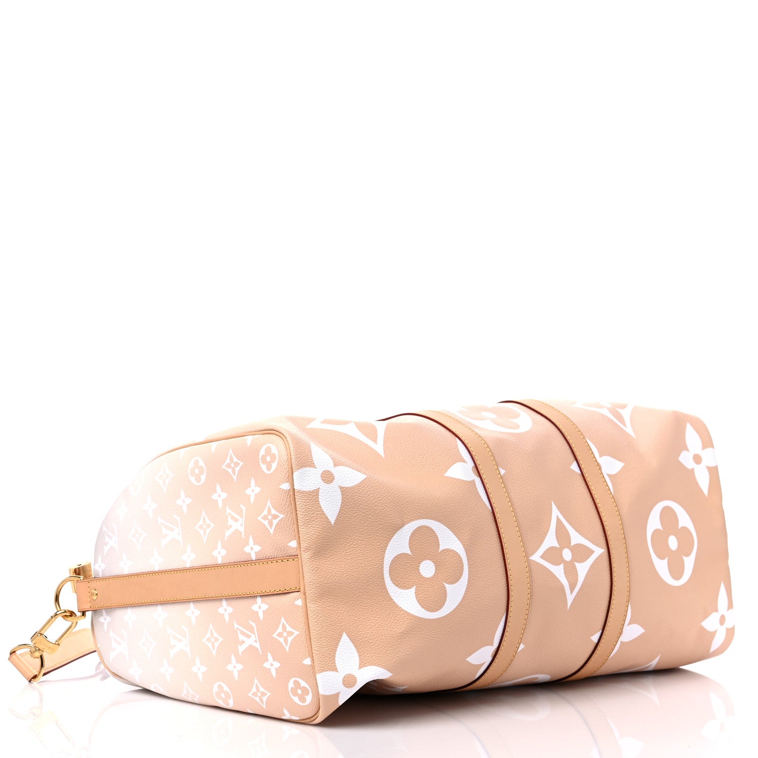 Louis Vuitton Monogram Giant By The Pool Keepall Bandouliere 45 Brume 3 of 10