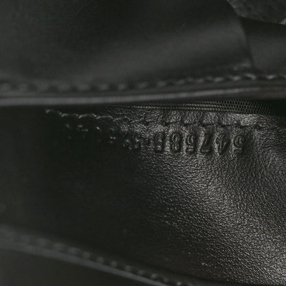 Gucci Plutone Calfskin Logo Bi-Fold Wallet Black 7 of 8