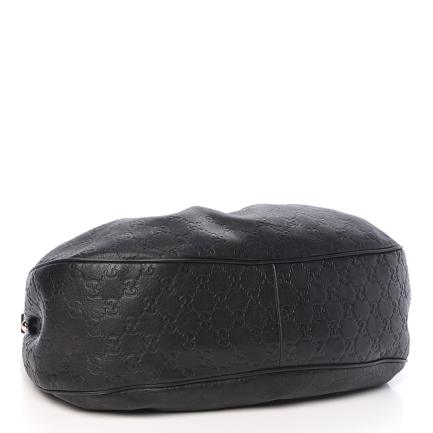 Guccissima Medium Sukey Hobo Black