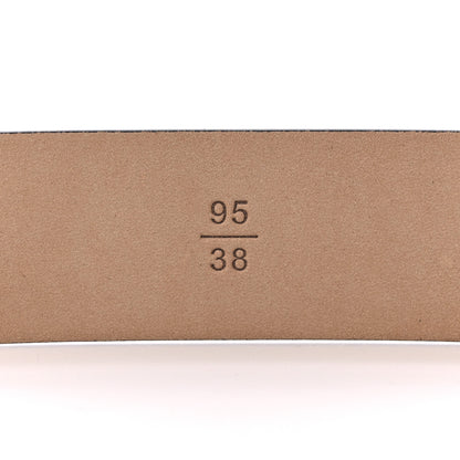 Chanel Calfskin Belt 95 38 Black 4 of 7