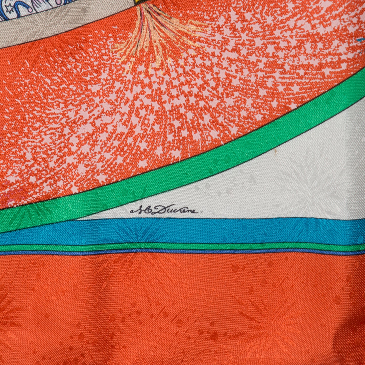 Silk Feux D'Artifice Scarf 90