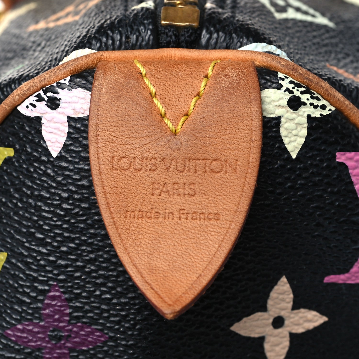 Louis Vuitton Monogram Multicolor Speedy 30 Black 6 of 13
