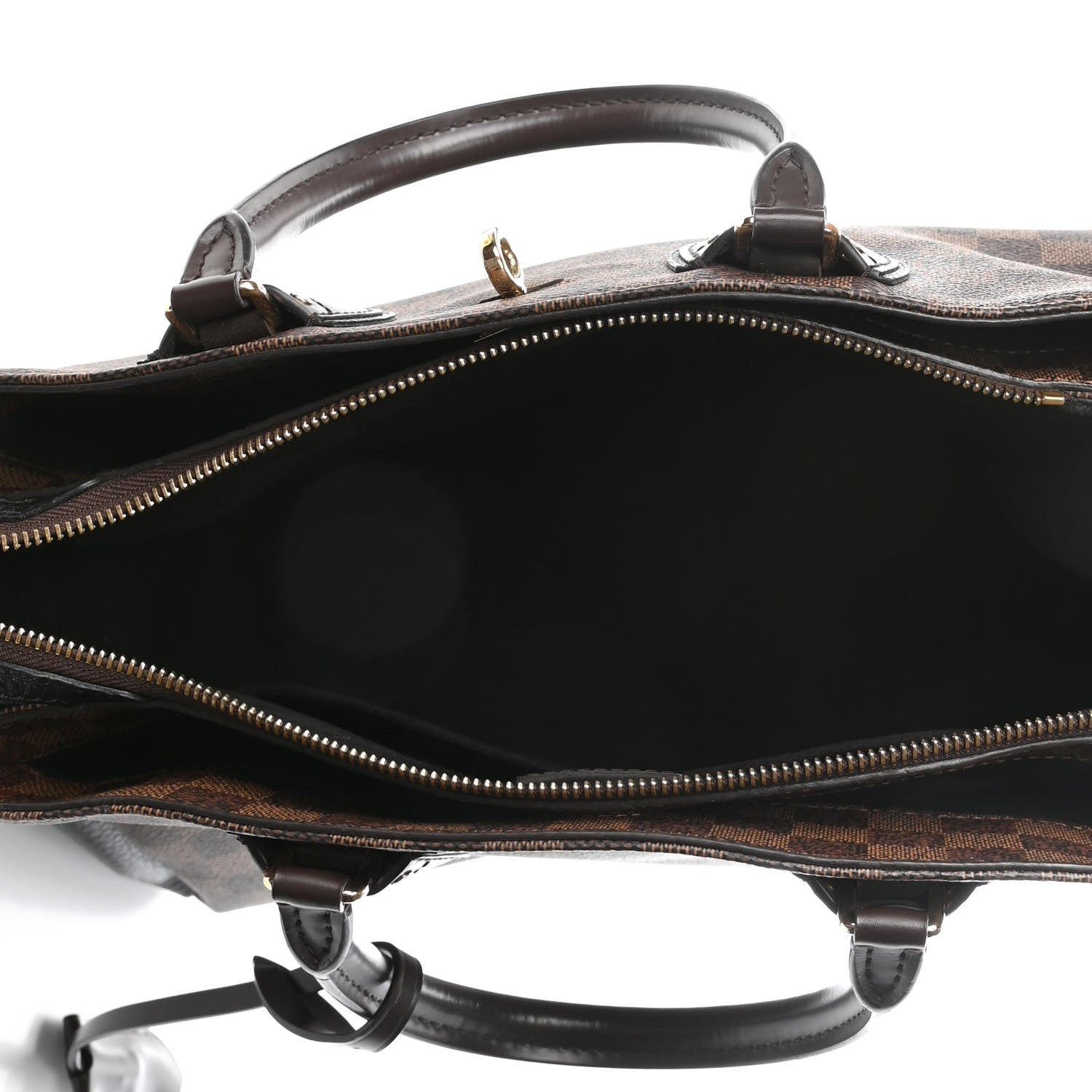 Louis Vuitton Cuir Taurillon Damier Ebene Normandy Black 4 of 4