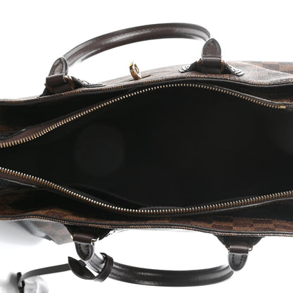 Louis Vuitton Cuir Taurillon Damier Ebene Normandy Black 4 of 4
