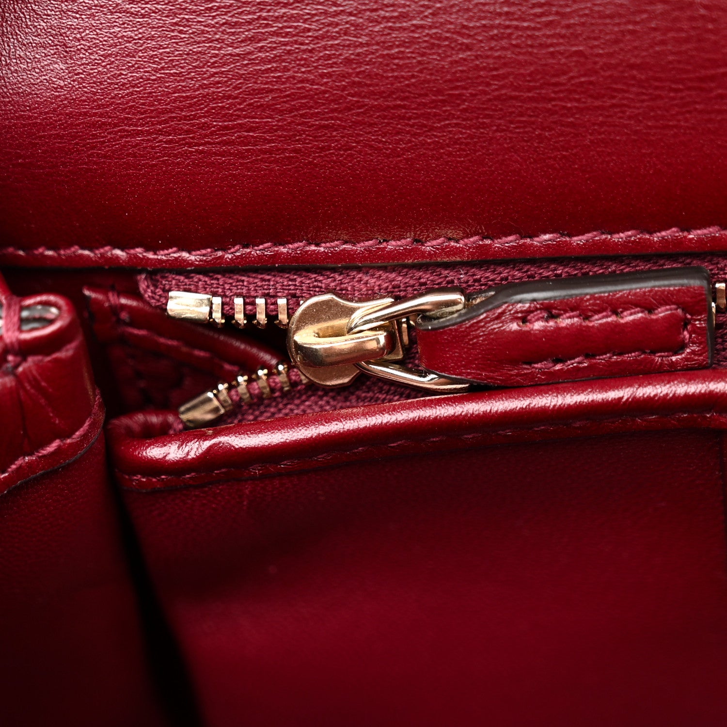 Gucci Boarded Dyana Lux Calfskin Web Monochrome Small Bamboo 1947 Top Handle Bag Rosso Ancora 11 of 11