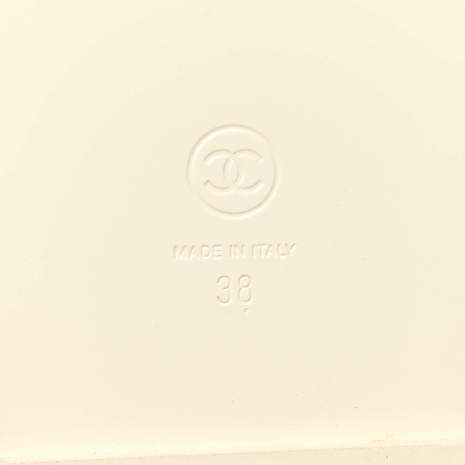 Chanel Knit Fabric Velcro Dad Sandals 38 Ivory 7 of 9