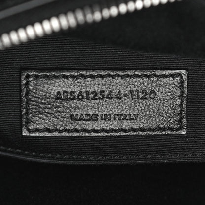 Saint Laurent Calfskin Matelasse Monogram Lou Camera Bag Black 6 of 9