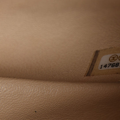 Chanel Caviar Quilted Jumbo Double Flap Beige Clair 7 of 8