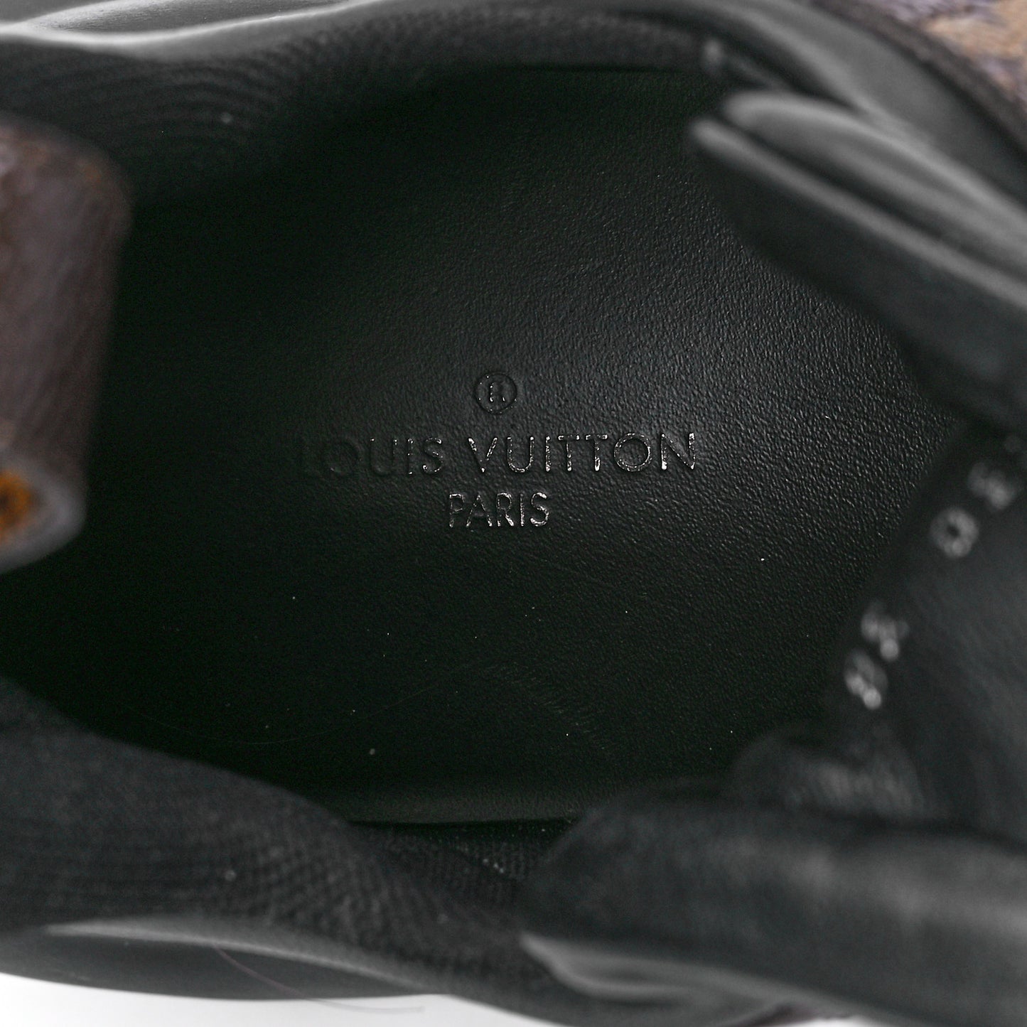 Calfskin Patent Monogram LV Archlight Sneakers 38 Black