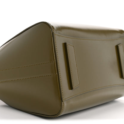 Givenchy Shiny Lord Calfskin Small Antigona Dark Khaki 8 of 11