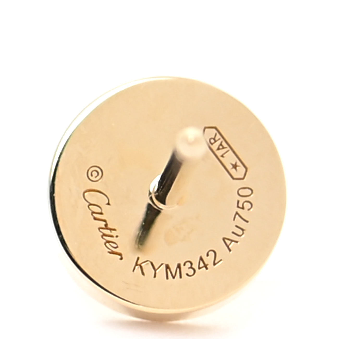 18K Yellow Gold LOVE Earrings