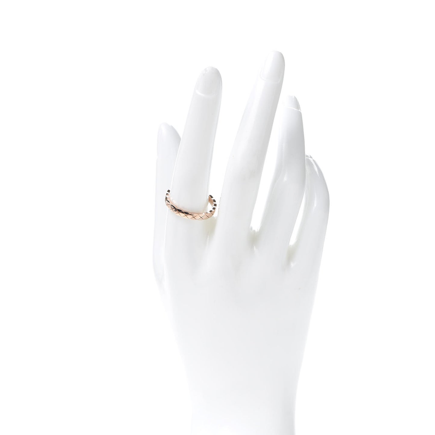 18K Beige Gold Mini Coco Crush Ring 61 9.5