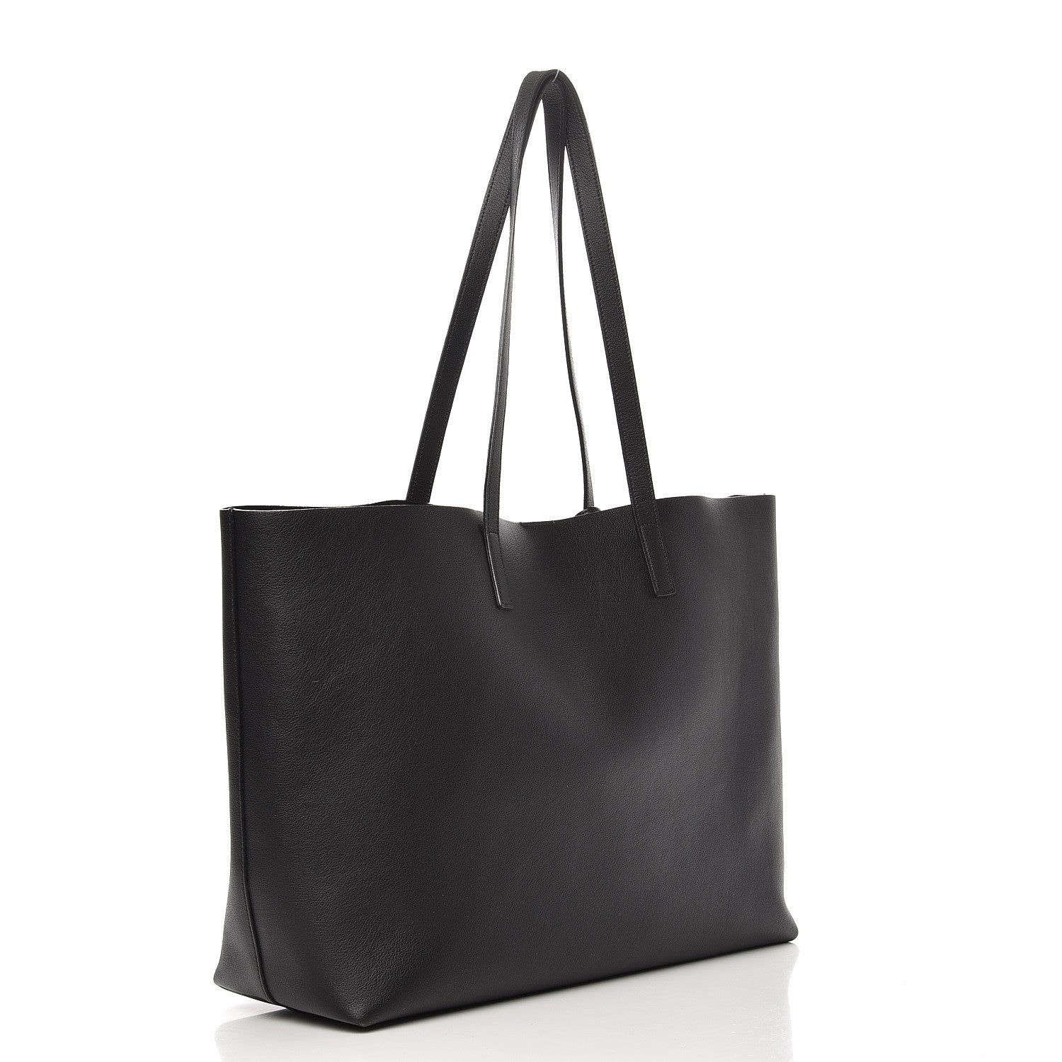 Saint Laurent Calfskin Large Shopping Tote Black 4 of 11